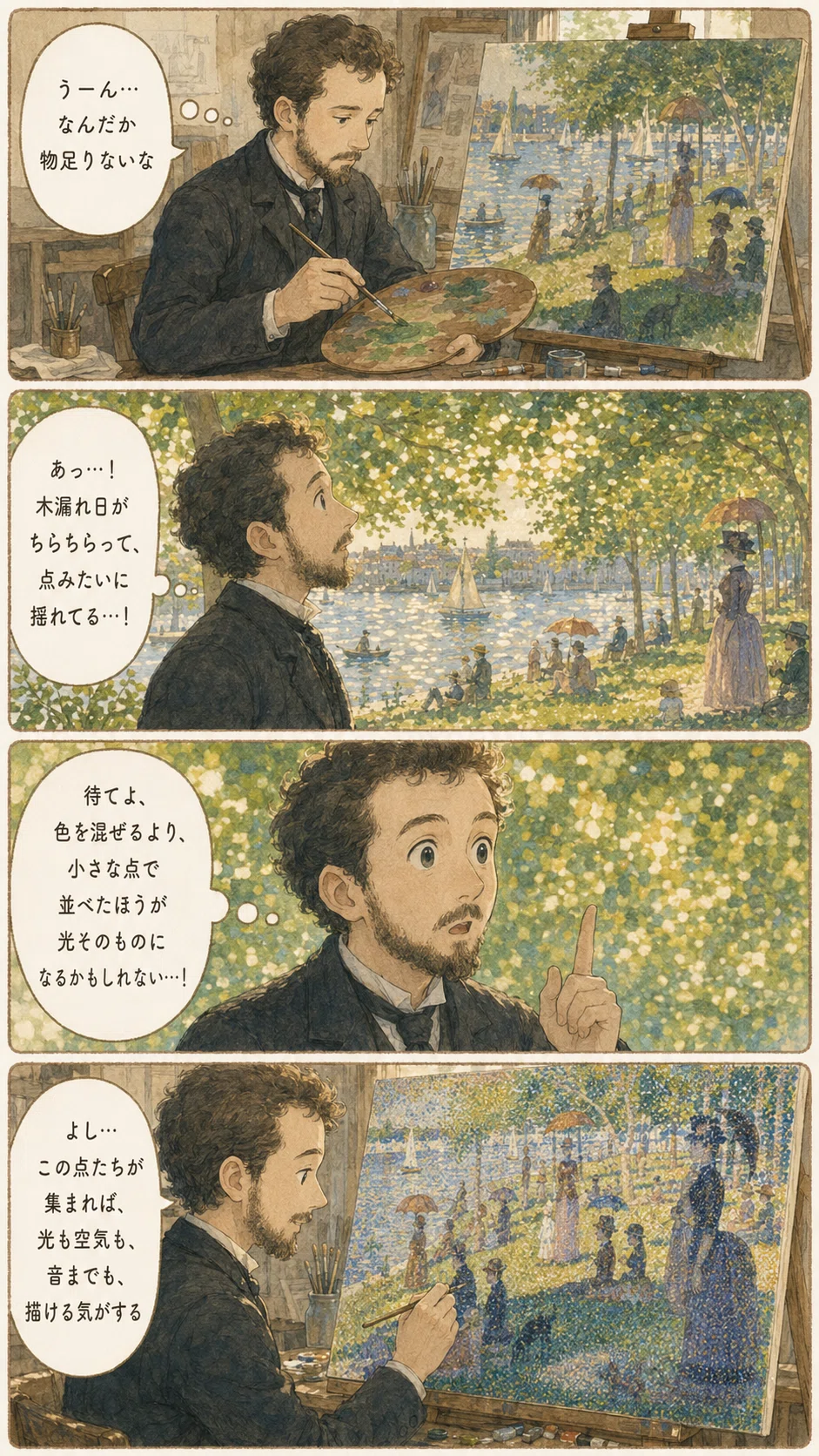 グランド・ジャット島の日曜日の午後』ぜんぶ、小さな点でできていた