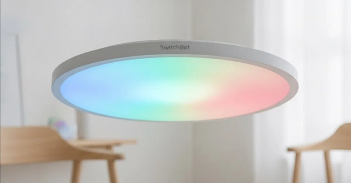 WiFi Bluetooth対応☆RGBIC+CCT LED シーリングライト SwitchBot RGBICシーリングライトレビュー・口コミ評判と特徴 多色発光