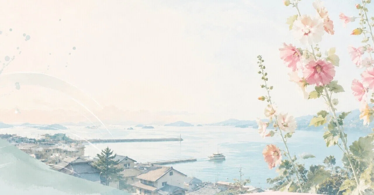 灘に浮かぶ島(10.夏の香り)｜オバサト63