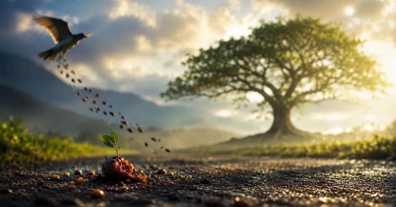 Teleonomy | Q01 ──Did the tree want to go far away?🌳｜BLUE