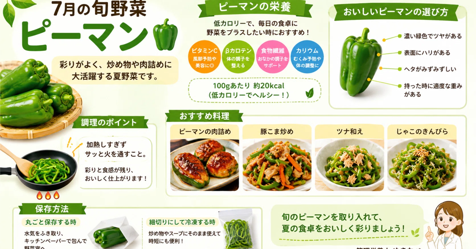 野菜 旬 7 月