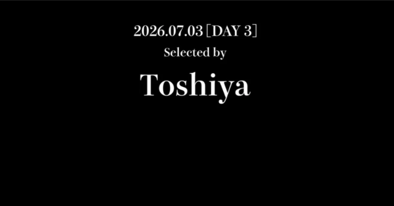Toshiyaさんが考えたセットリスト】DIR EN GREY –LIVESTREAM 5 DAYS