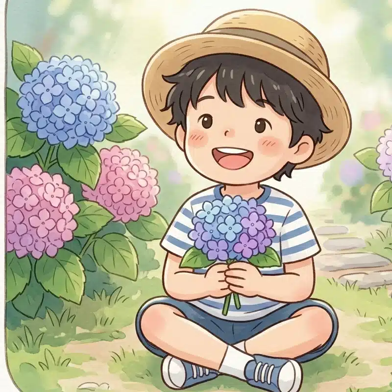 あじさい母