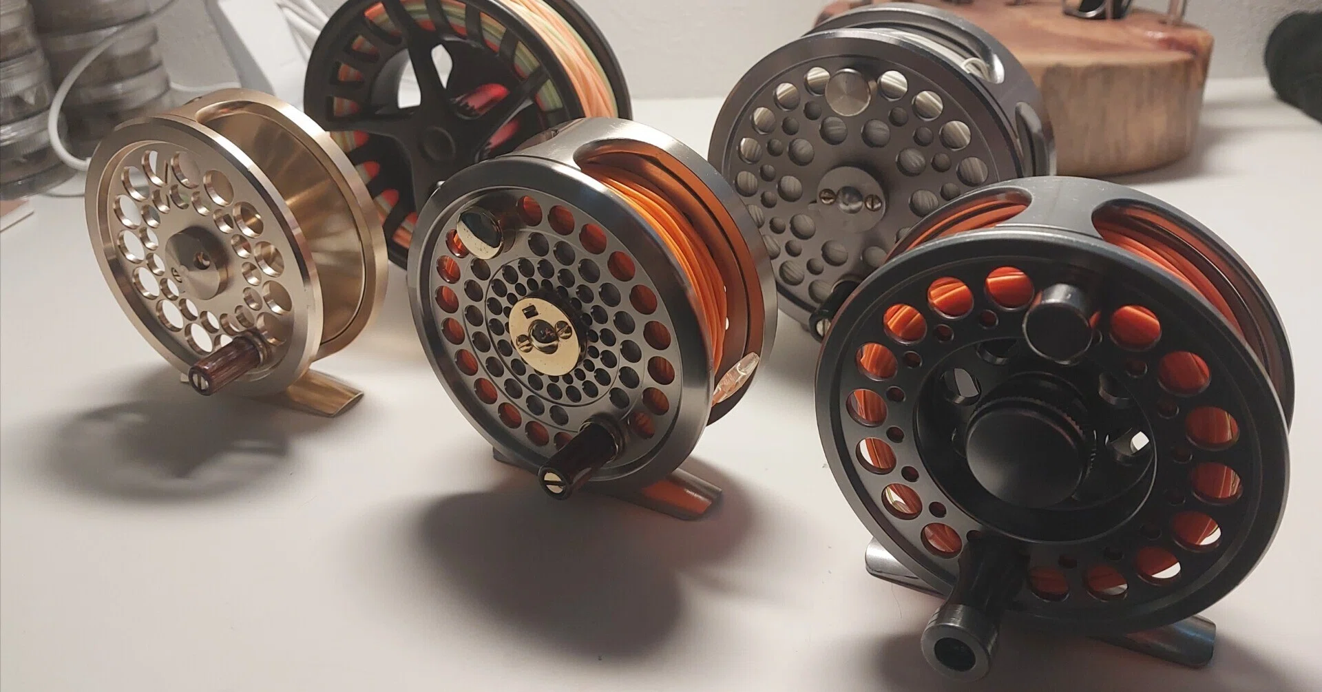 フライリール5点まとめ 初めてのフライリール選び｜山梨釣行記