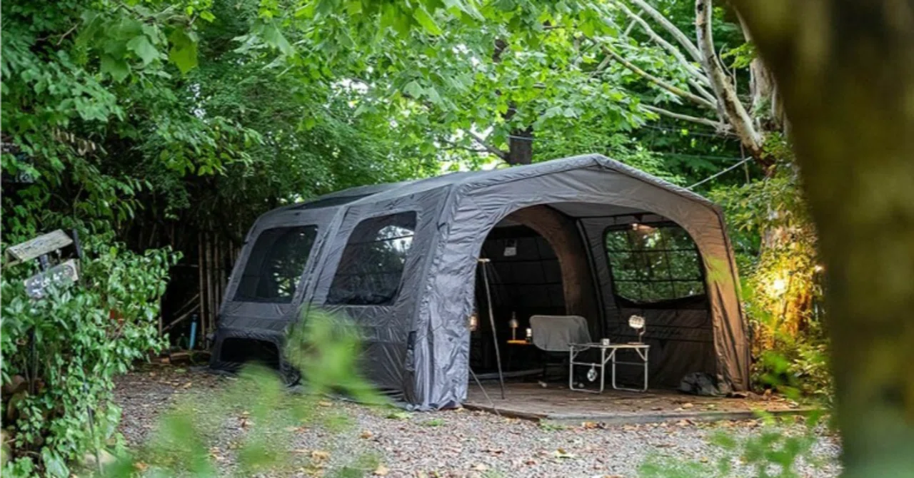 テントバカの新作テント情報 KZM OUTDOOR AON T-250 エアシェルター