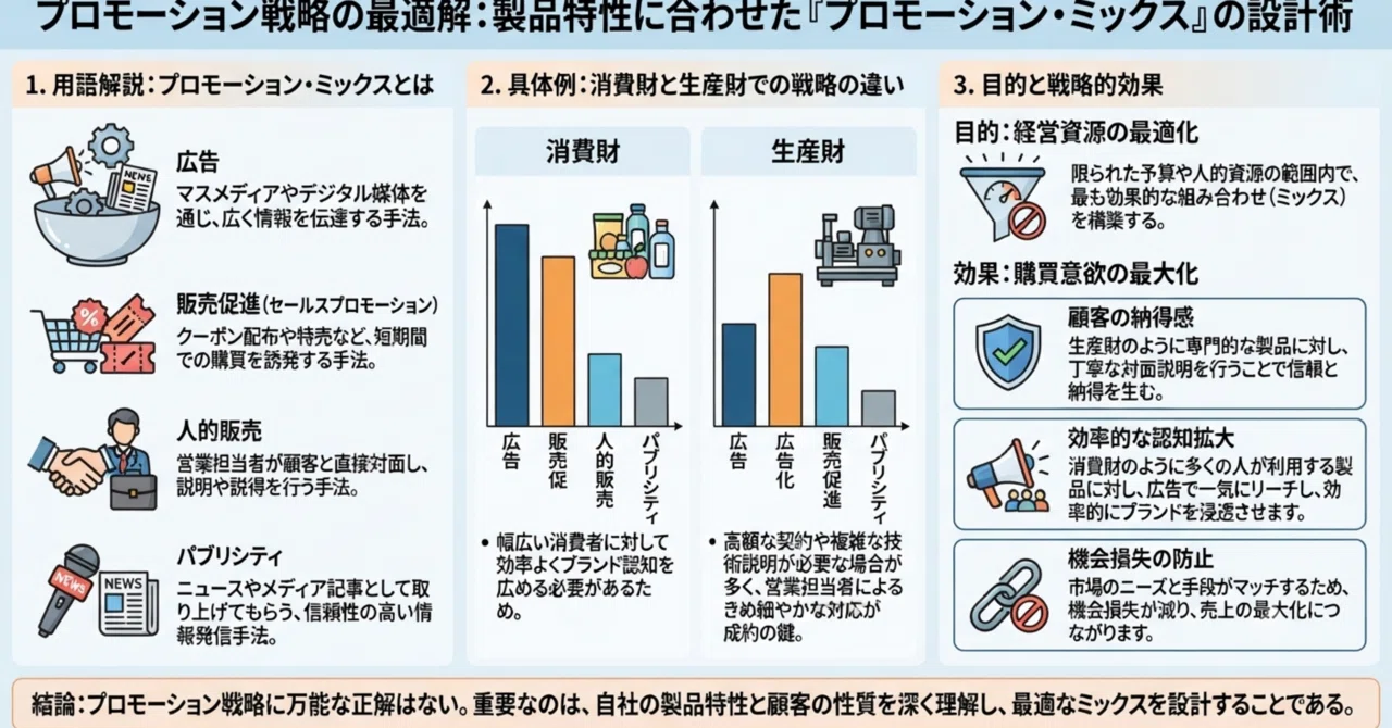 マネジメント検定2級マーケティング対策7：製品特性に合わせた 