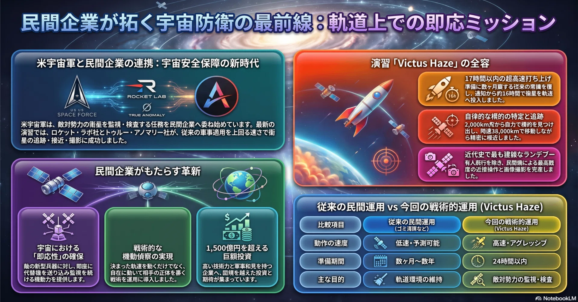 宇宙戦は民営化へ。17時間で出撃する現代の「トップガン」｜tyo