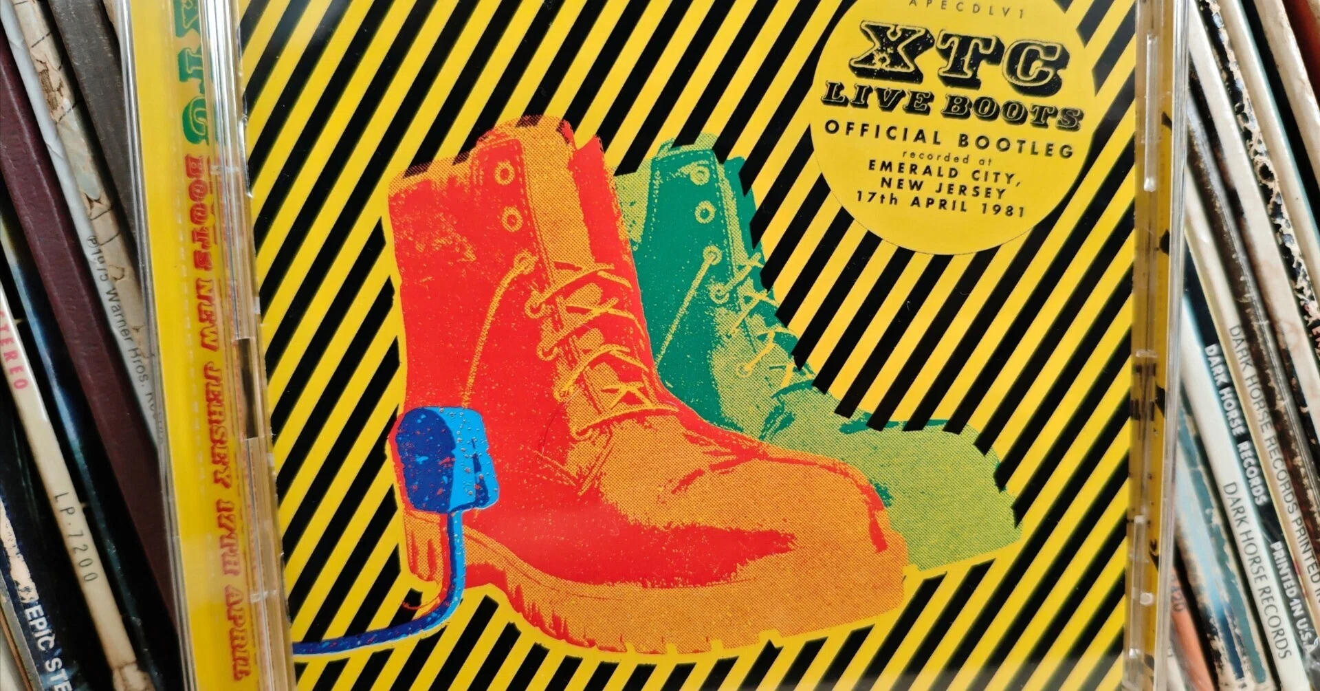 生産限定盤 XTC 紙ジャケット10枚セット XTC「Live Boots」2枚組CDを買った｜ごあ（宇宙でひとりぼっち）