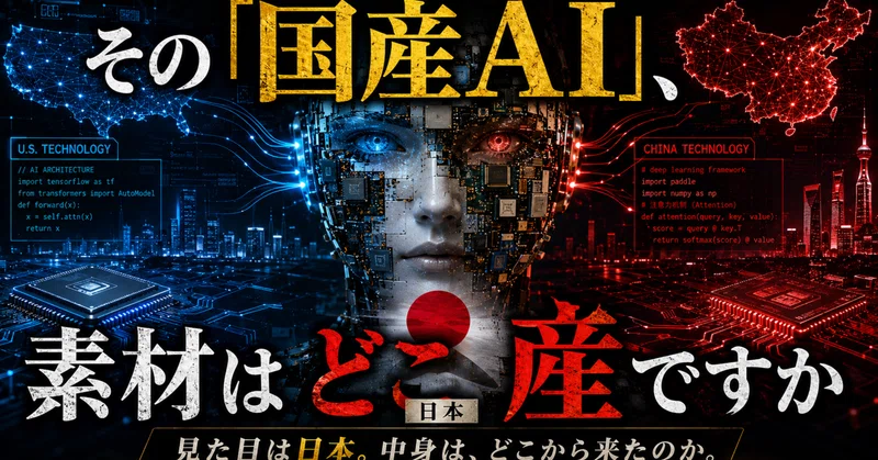その日本発AI〜素材はどこ産ですか？ eyecatch