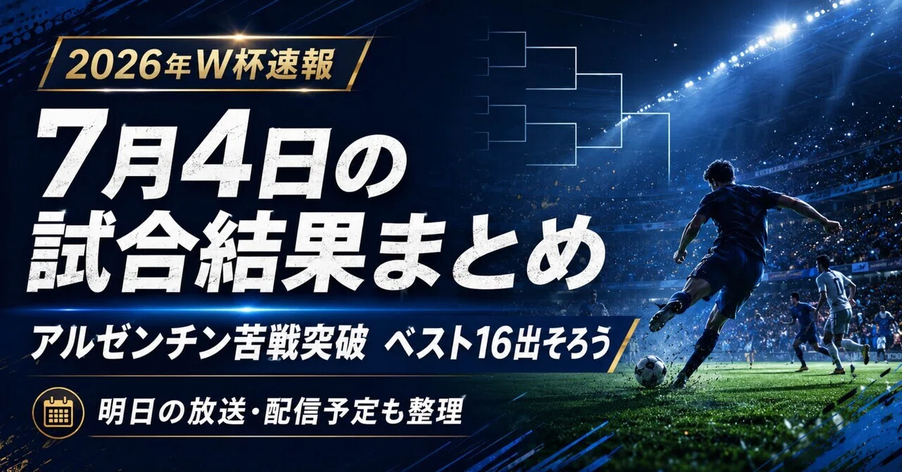サッカー 試合 速報