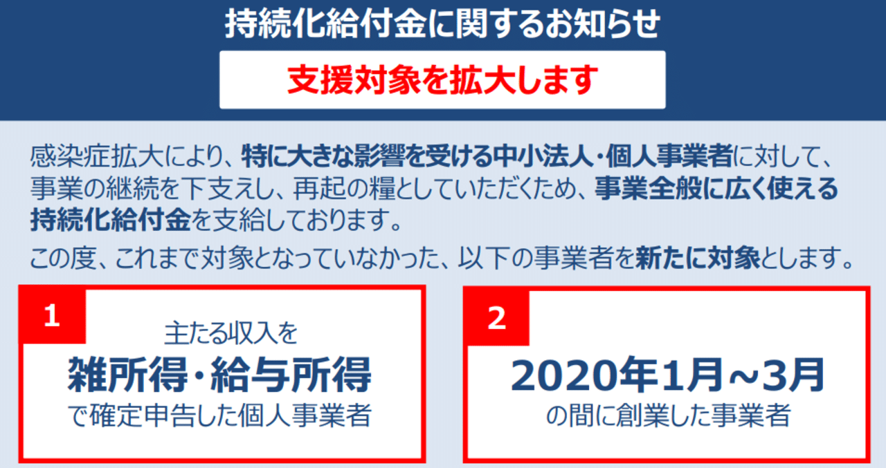 給与 持続 金 化 給付 誰でも使える持続化給付金！給与所得しか計上していない！フリーランスはどうなるの？