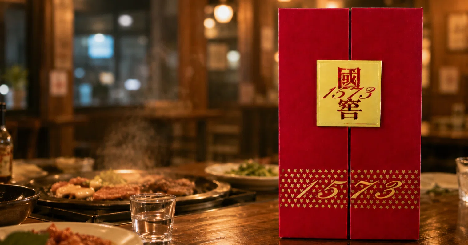 アルコール度数52% 中国の白酒「国窖1573」を韓国の飲み会で飲んだ話