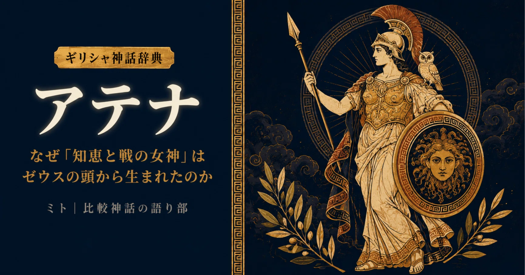 アテナ辞典──なぜ「知恵と戦の女神」はゼウスの頭から生まれたのか