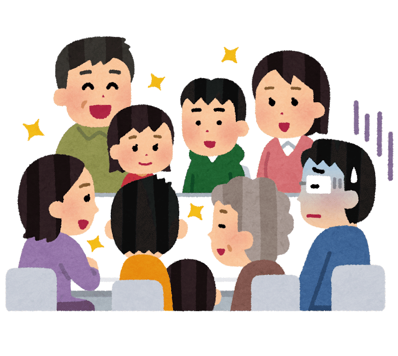 観客のソーシャル ディスタンシング こばち Note