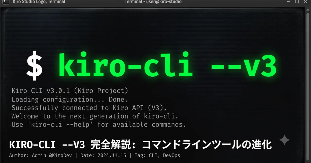 What's changing in Kiro CLI V3? 3 things that caught my eye after ...
