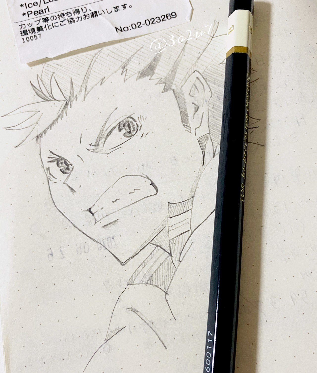 1日1絵 ハイキュー シーズン3まで観終わってしまったー おふゆ Note