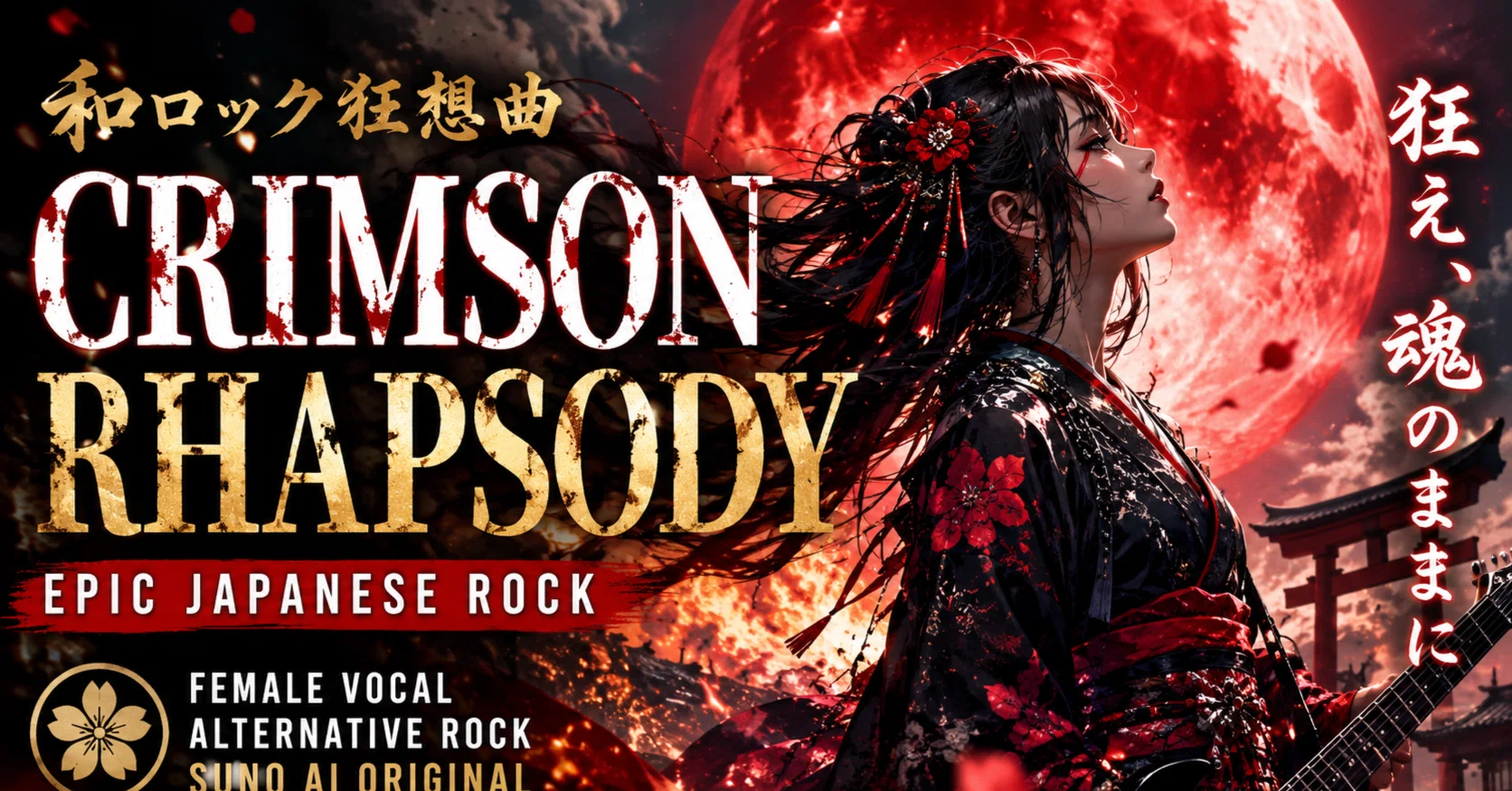 Crimson Rhapsody｜Epic Japanese Alternative Rock with Female