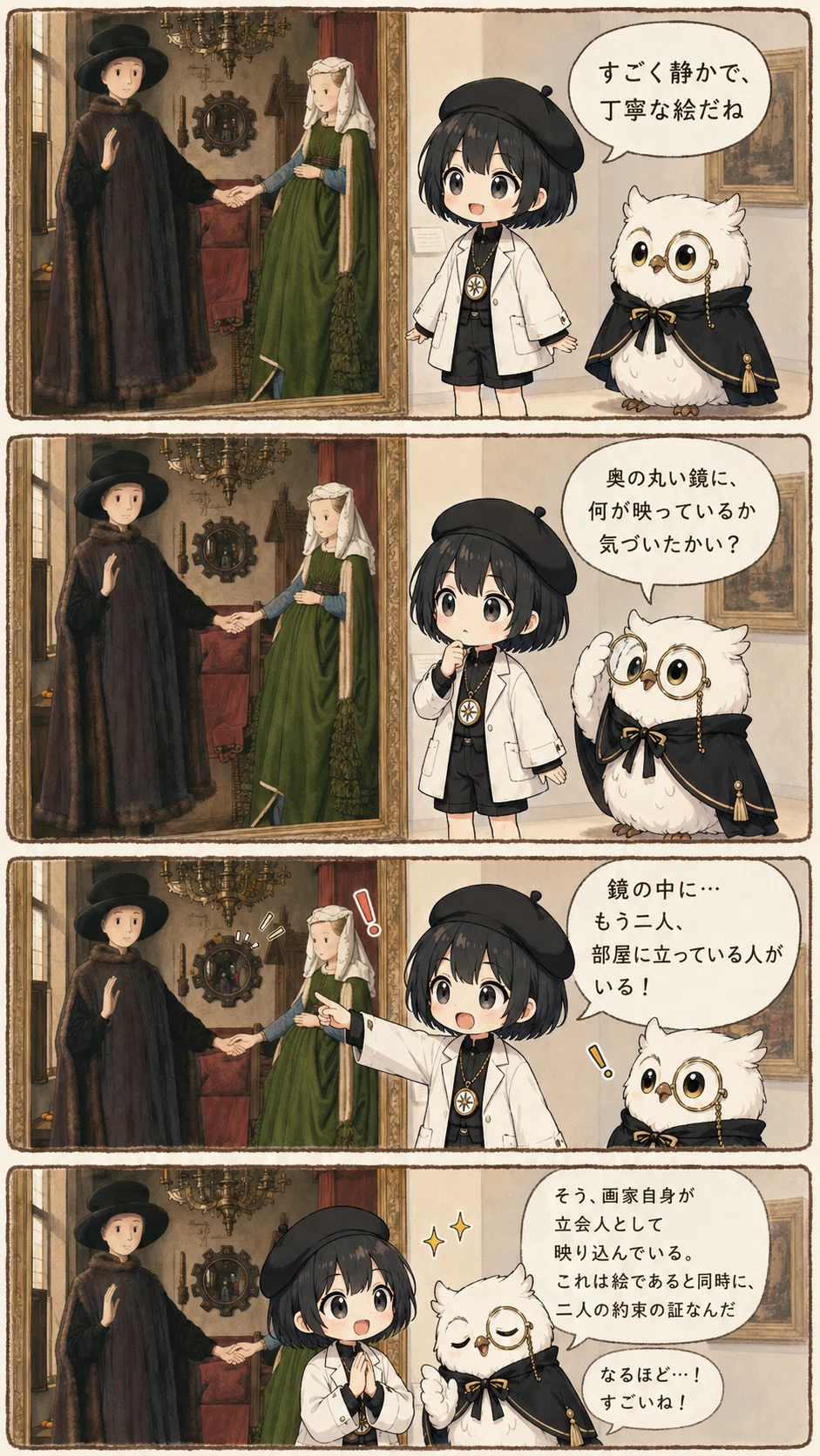 ファン・エイク『アルノルフィーニ夫妻像』を初めてちゃんと見たら
