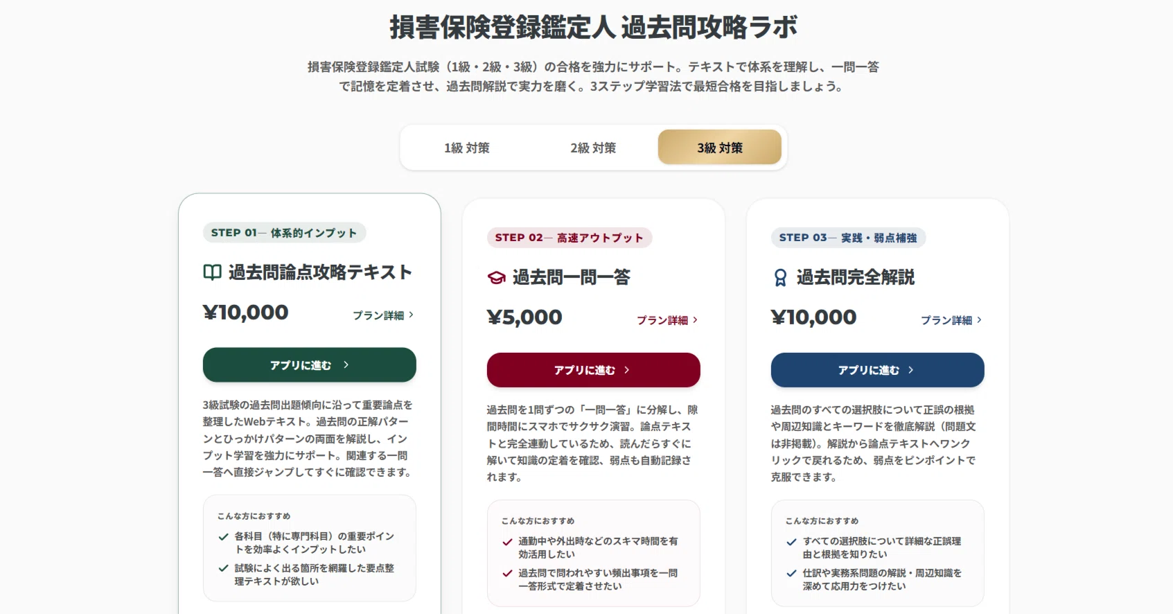 webアプリ】損害保険登録鑑定人 過去問攻略ラボ 【リリース】 ｜カブア