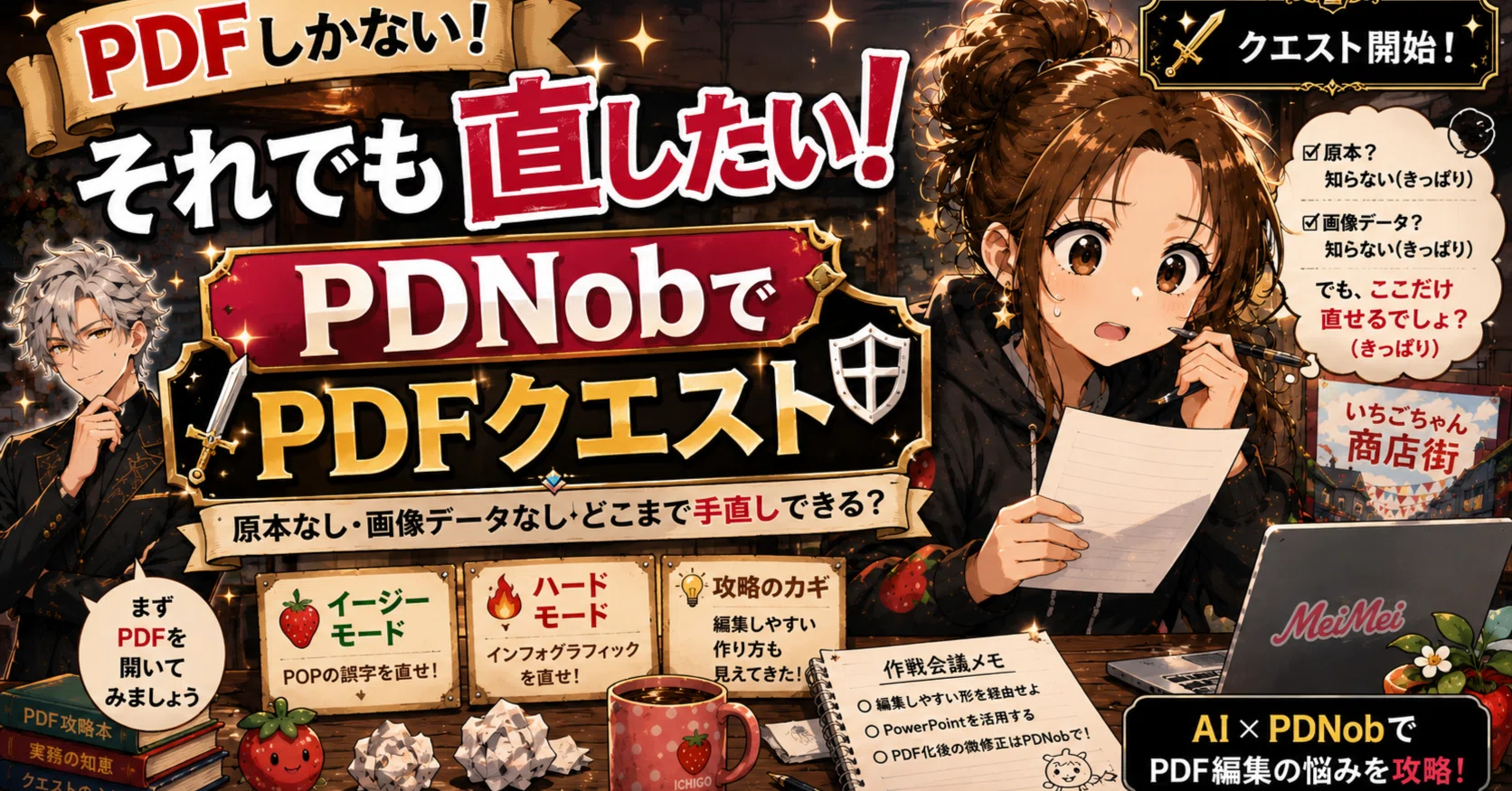PDFしかない資料の「ここだけ直したい」問題｜PDNobで手直ししてみた