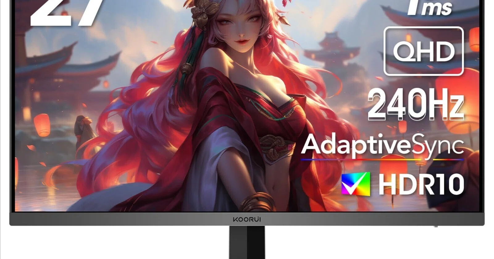KOORUI GN05 レビュー｜240Hz・27インチWQHDモニターの選び方