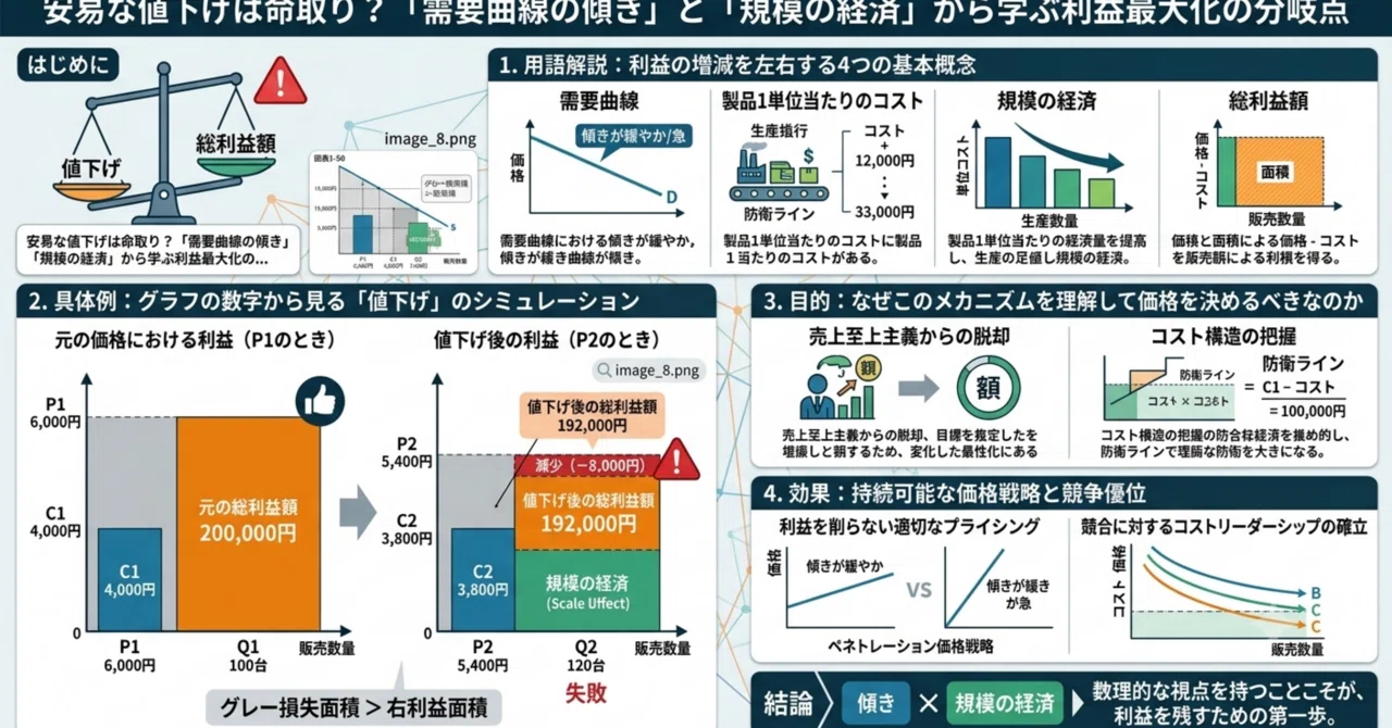 マネジメント検定2級マーケティング対策33：安易な値下げは命取り