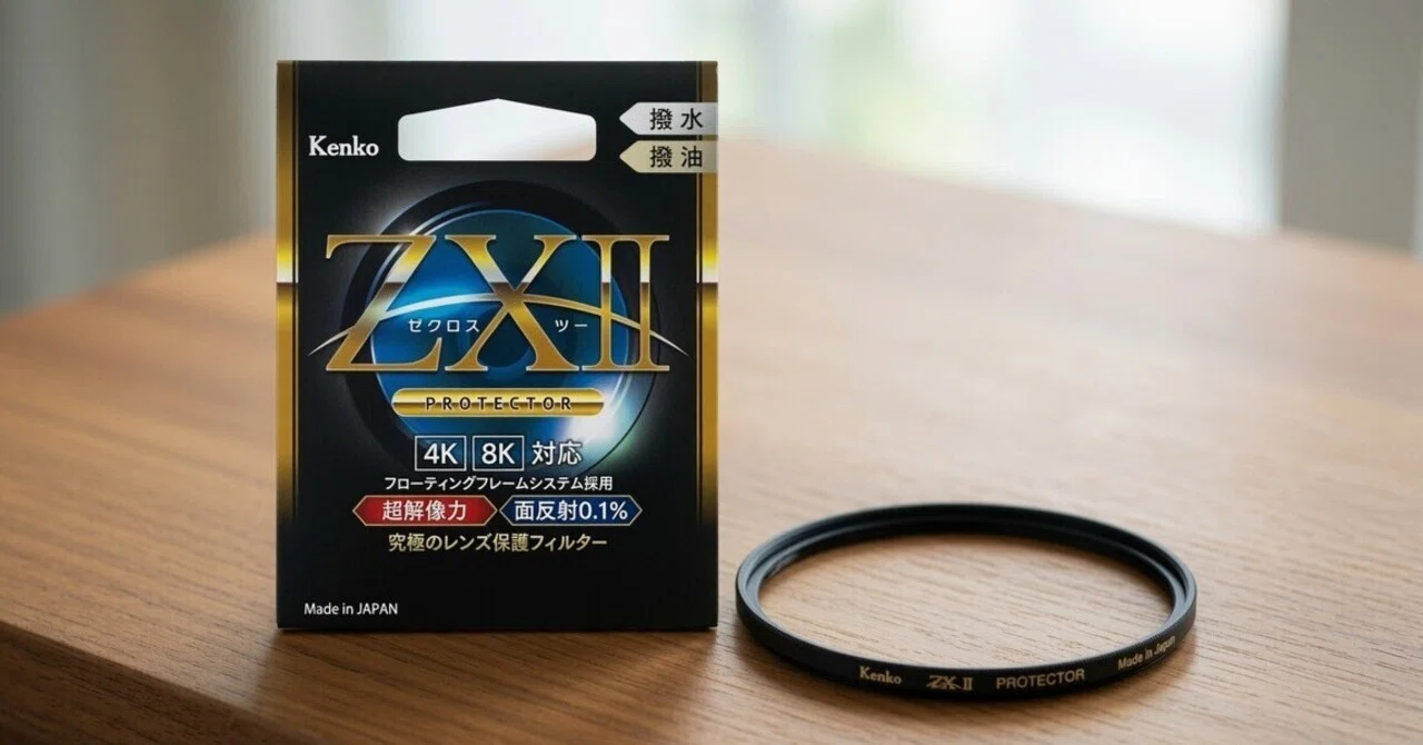 良いレンズには、良いフィルターをつけたい──Kenko ZX II