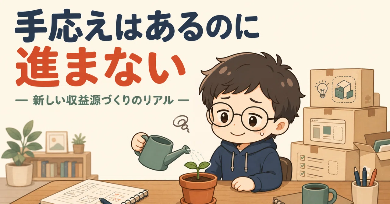 「手応えはある」なのに、なぜか全然進まない。｜実践ビジネスの学びノート -SHINPE-