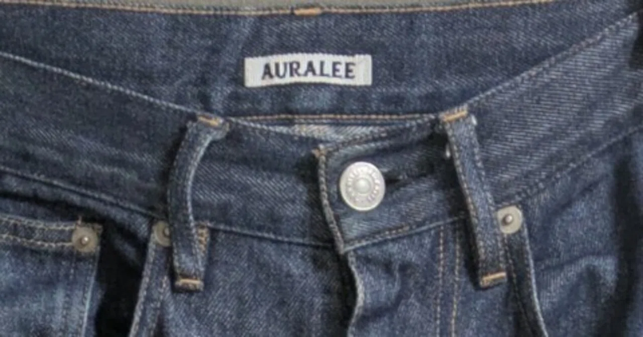 28| AURALEE HARD TWIST DENIM 5P PANTS ｜つか