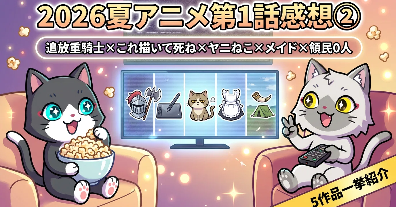追放重騎士・これ描いて死ね・ヤニねこ・オールワークスメイド・領民0