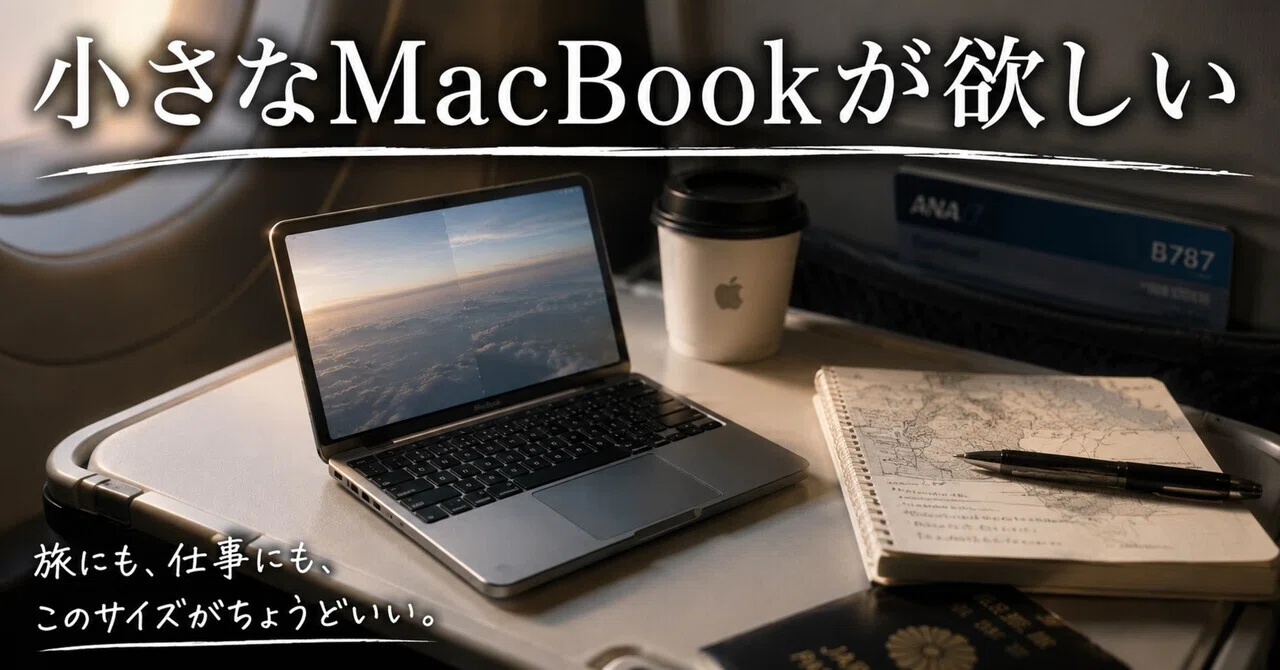 小さなMacBookが欲しい｜清水 潔（ジャーナリスト）
