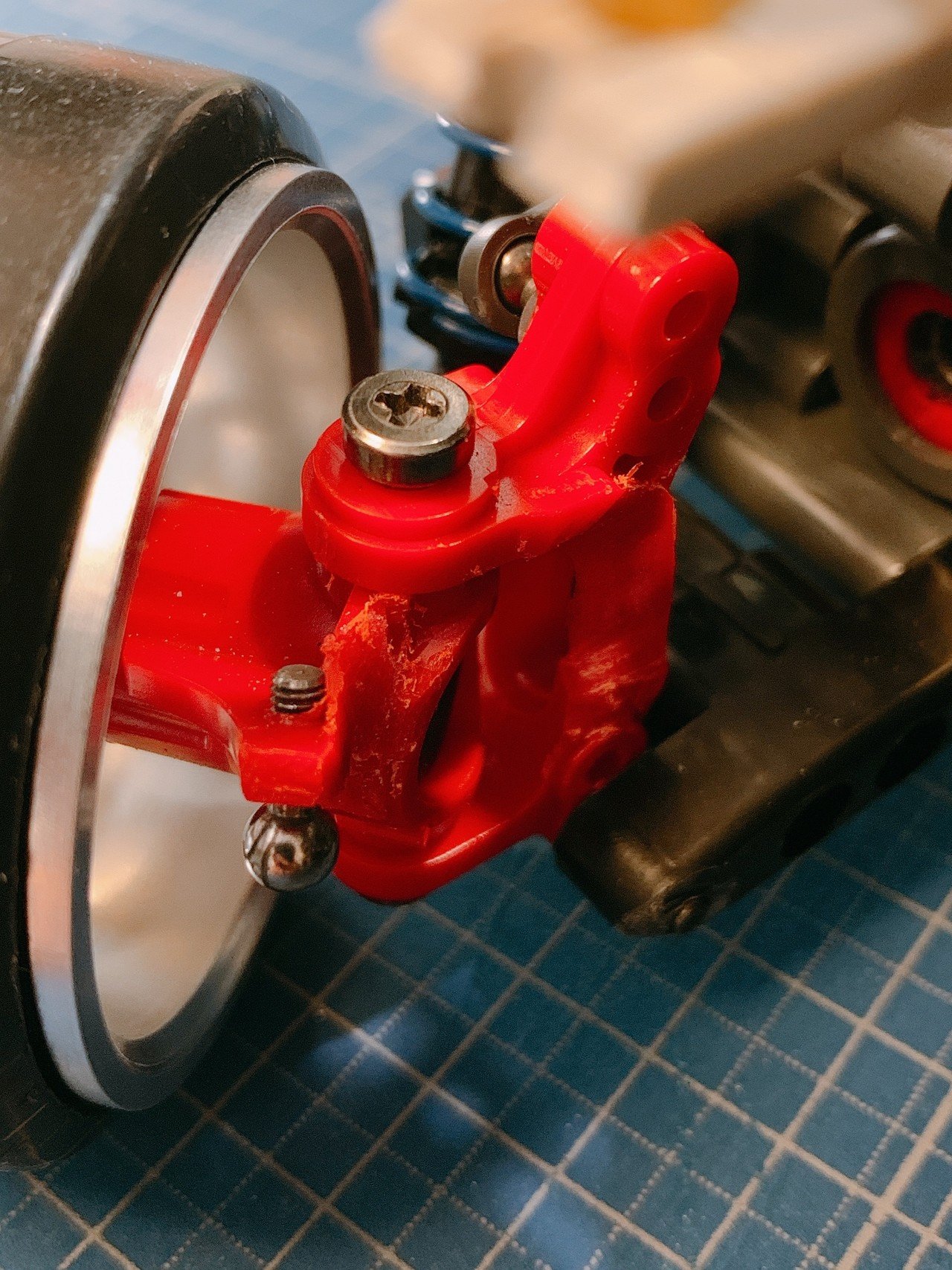 タミヤ　TT-02 & MF-01X シャーシ　欠品あり、部品取り　ジャンク パジェロウィリーのボディを乗せてMF-01Xシャーシで二駆ドリした