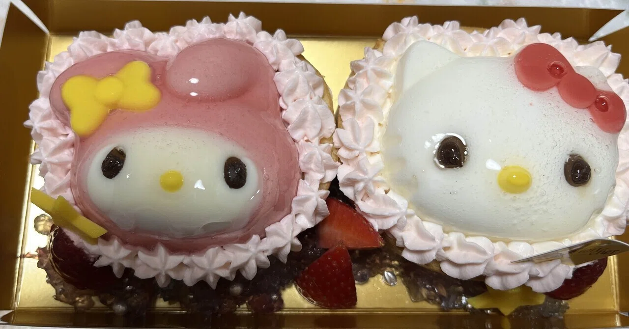 キティちゃん 堂島ロール コラボのケーキ｜ヤノマミ