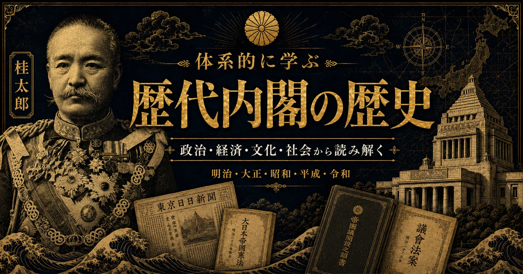 歴代内閣シリーズ〉第11回：第一次桂太郎内閣｜半隠遁者＠Kindle作家