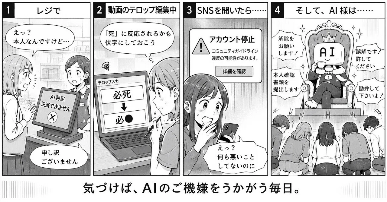 Humans might already be ruled by AI｜ぶどうフローズン