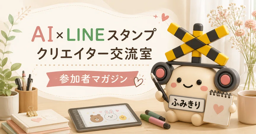 共同運営】AI×LINEスタンプクリエイター交流室 - 2026-08｜ナツ
