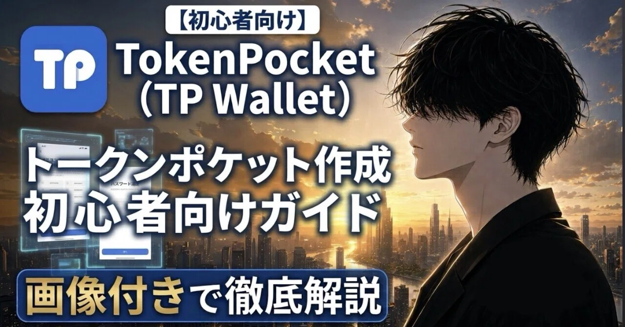 【初心者向け】5分でできる！TokenPocket（トークンポケット）の始め方を画像付きでわかりやすく解説｜えびてん