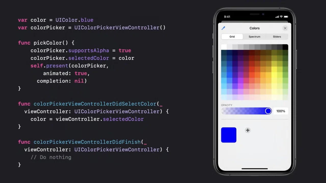 WWDC2020 Build with iOS pickers, menus and actions を見た感想