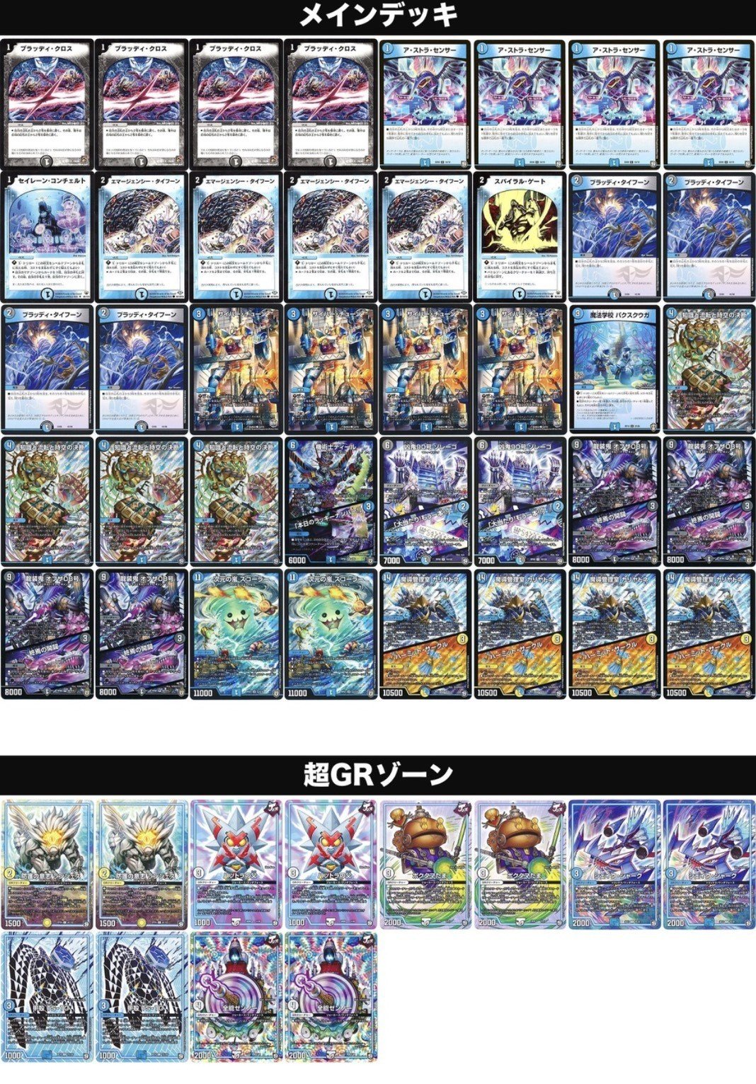 デュエマ新環境 デッキ基盤紹介｜ばく