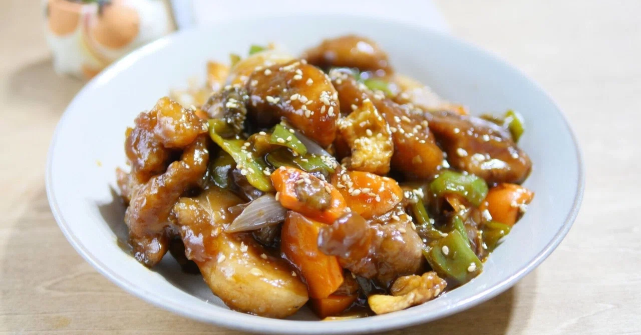 妻が「酢豚好き」ってさっき知って。酢豚作ってみた。