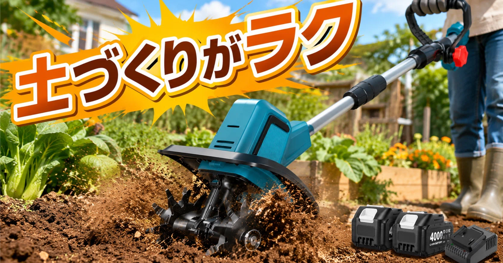 SPGDSPSY 家庭用耕運機のメリット｜作業服比較ラボ