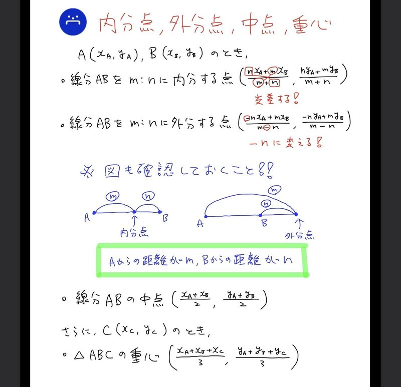 高校数学無料問題集 数 第３章 図形と方程式 点の座標 桝 ます Note