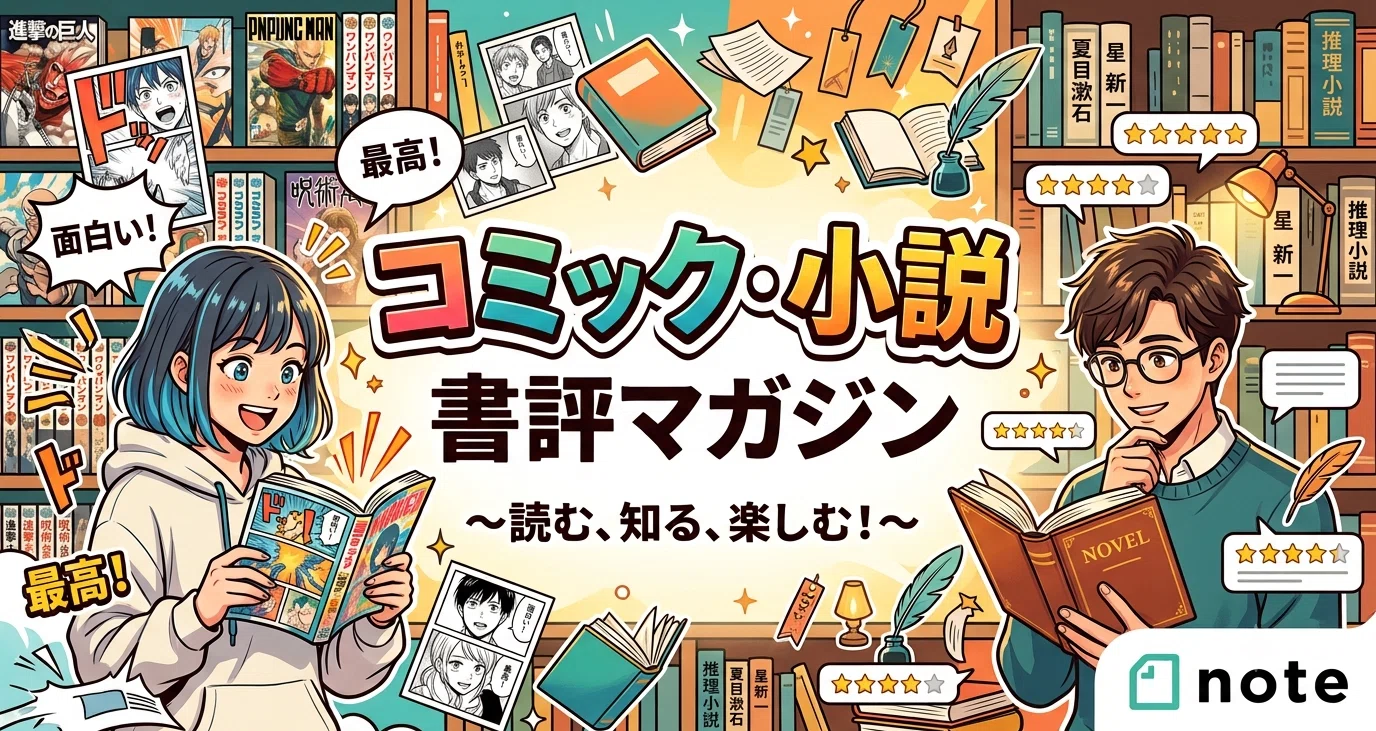 書評（コミック・小説ほか） - 2026-07｜ゲーキチ！｜note