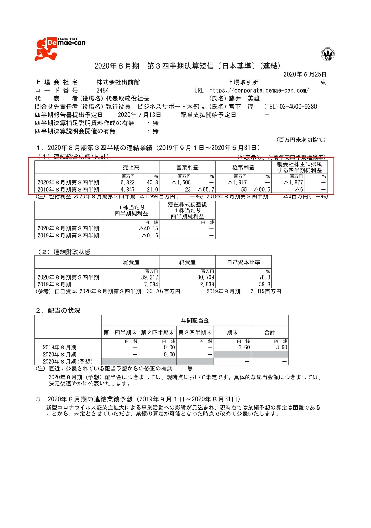 出前館の決算から考える大赤字には問題が無い理由 妄想する決算 Note