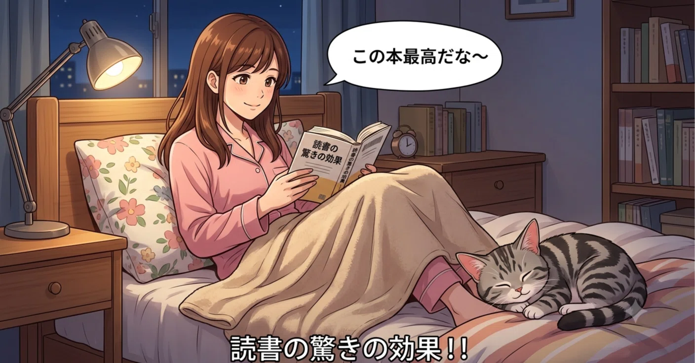 Post #51 【本📕】読書の驚きの効果！！｜世界に恋する＠ぽっぷこーん