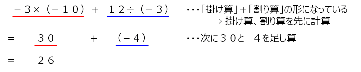 中1数学 正負の数 四則計算 分配法則 すずき なぎさ Note