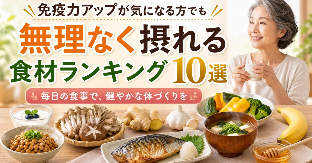 免疫力アップ 食材 ランキング