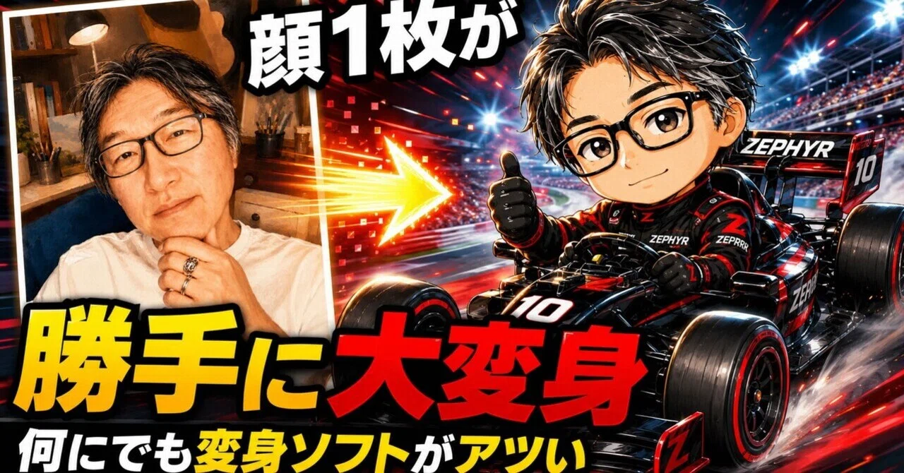 勝手に変身」事例紹介：〇〇みたいに成りたい❣️そんな思いが簡単に