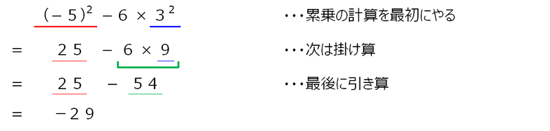 中1数学 正負の数 四則計算 分配法則 すずき なぎさ Note