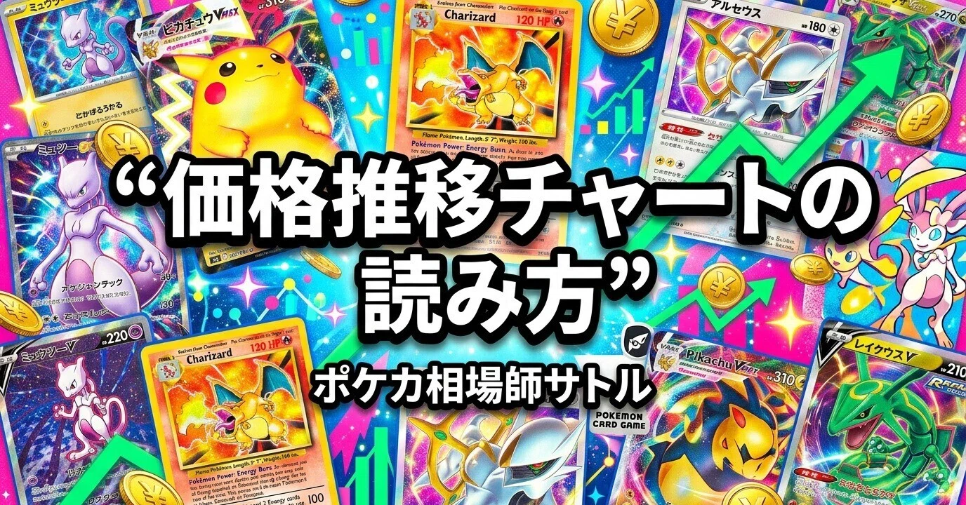 ポケカ 価格推移チャートの読み方｜初心者が最初に覚える3ステップ